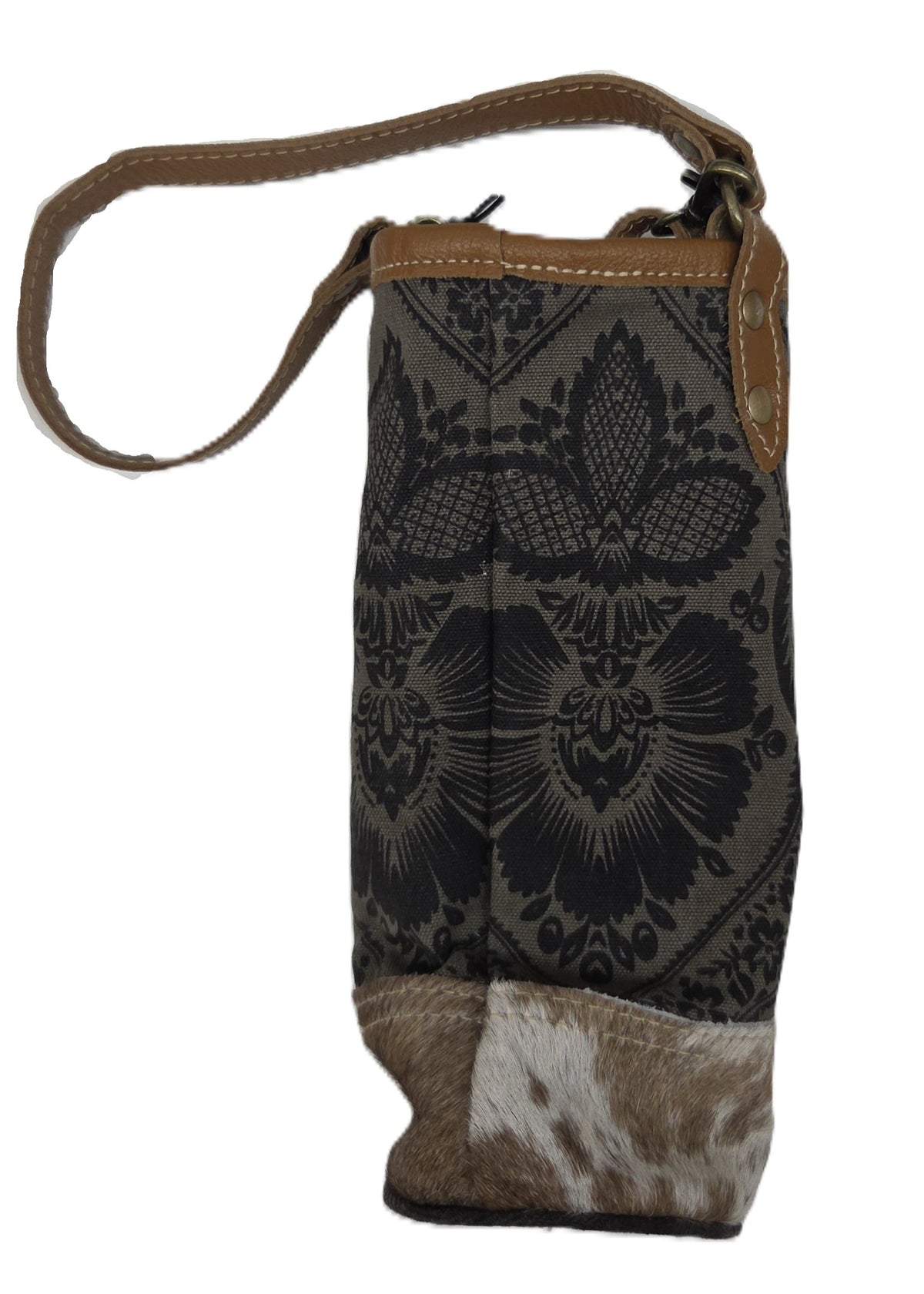 MYRA BAG - LEAFY WINE BOTTLE BAG