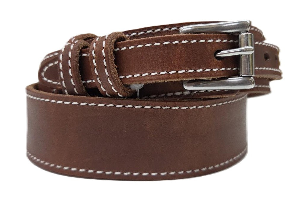 GINGERICH - LARAMIE LEATHER BELT - SEDONA