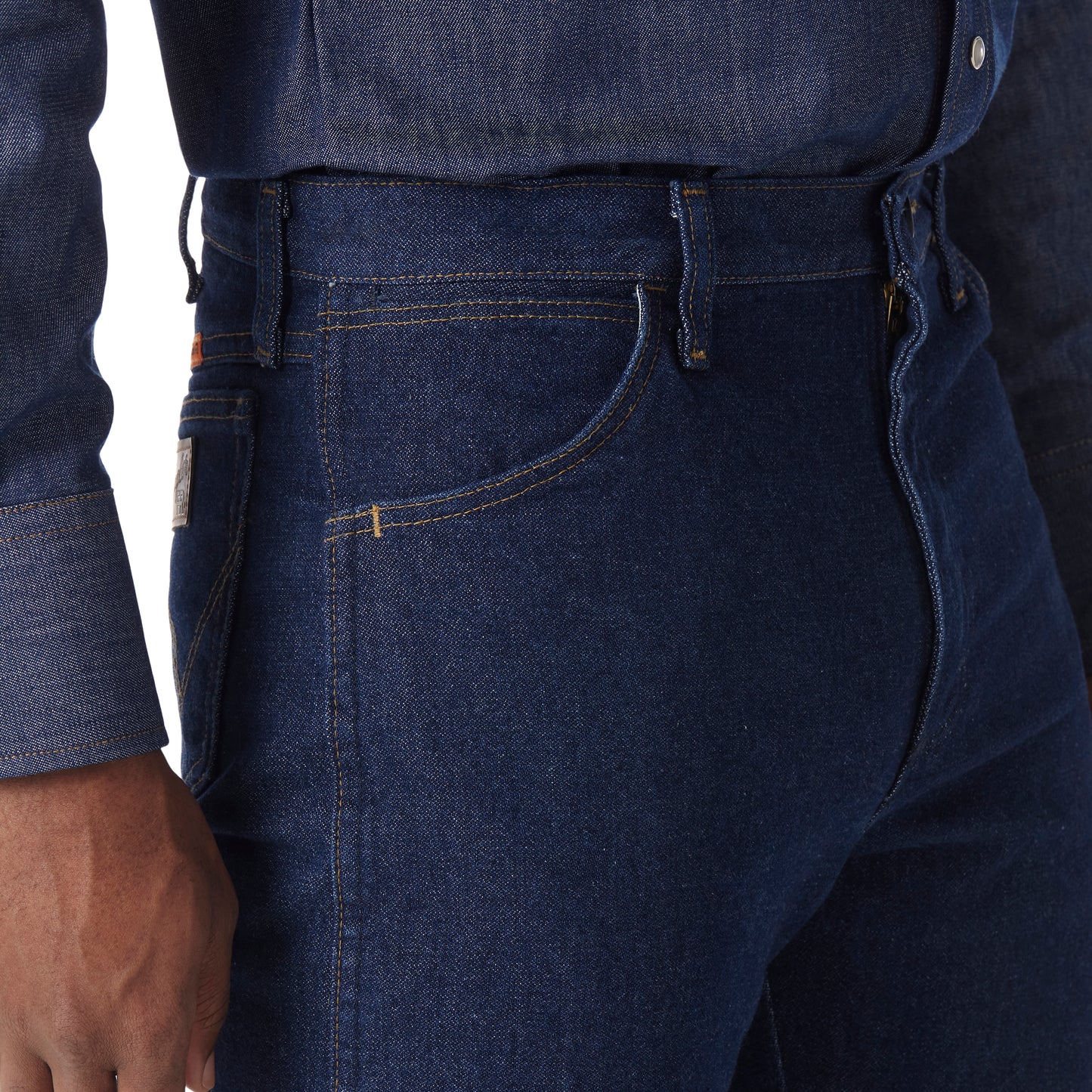 WRANGLER FR - WRANGLER FR FLAME RESISTANT ORIGINAL FIT JEAN - PREWASH - 10FR13MWZ