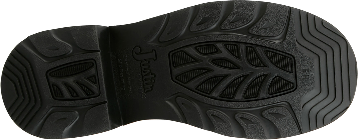 JUSTIN - 8" WOMEN'S DARBY WORK BOOT - WATERPROOF (NANO COMPOSITE) - COGNAC