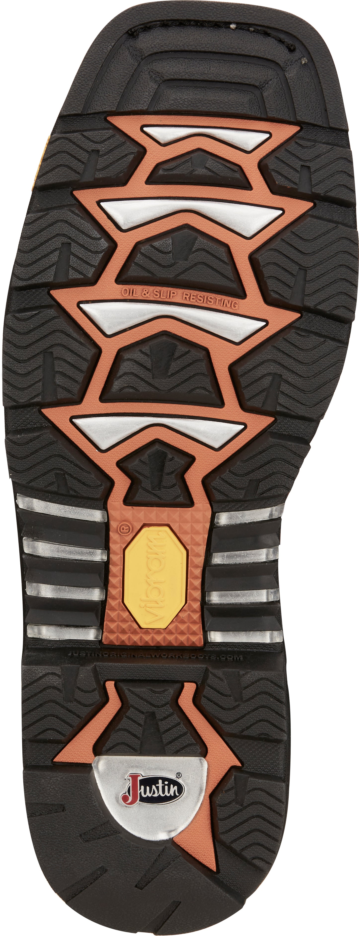 JUSTIN - 11" FRONTLINE HIVIZ - WATERPROOF (NANO TOE)