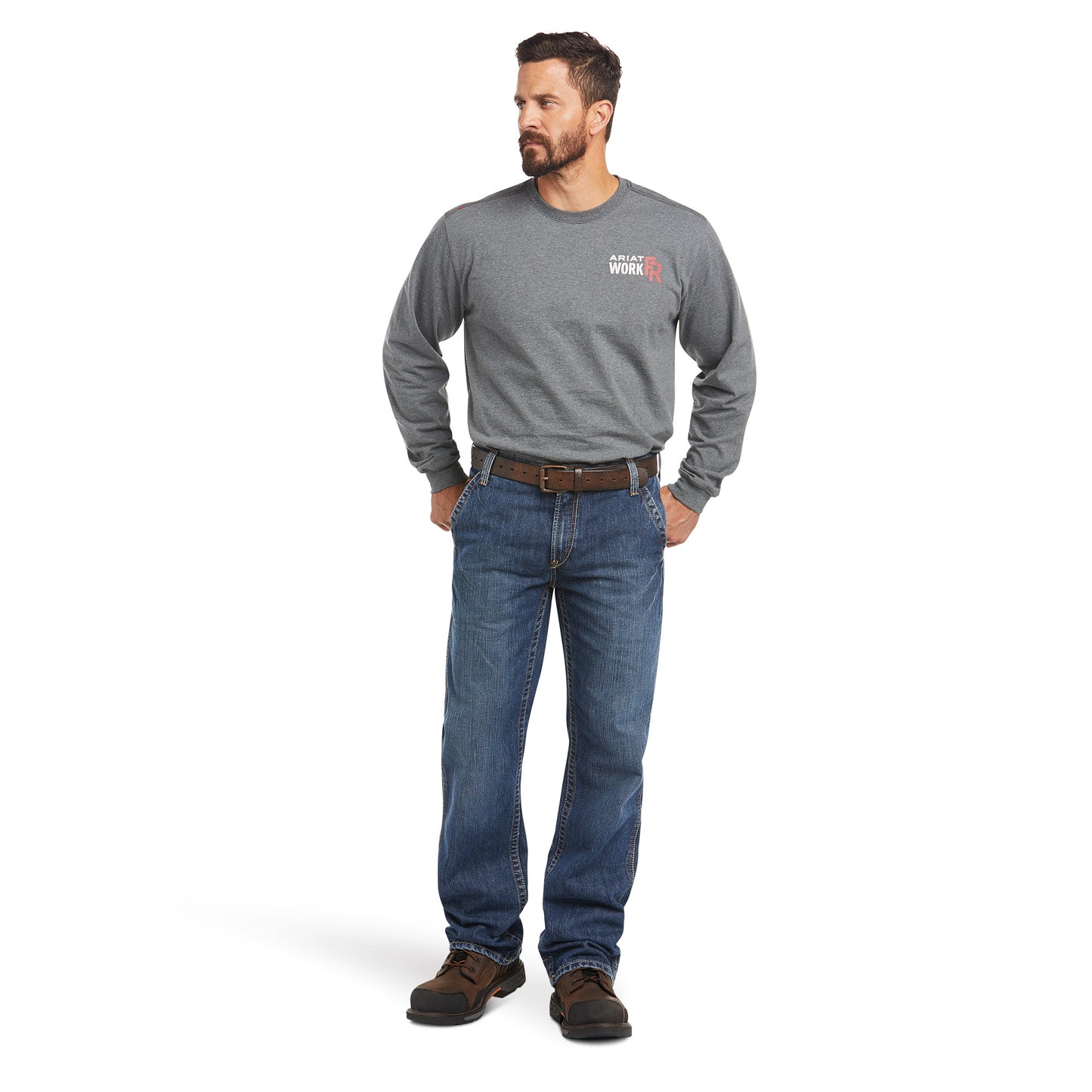 ARIAT FR - FR M4 RELAXED WORKHORSE BOOT CUT JEAN