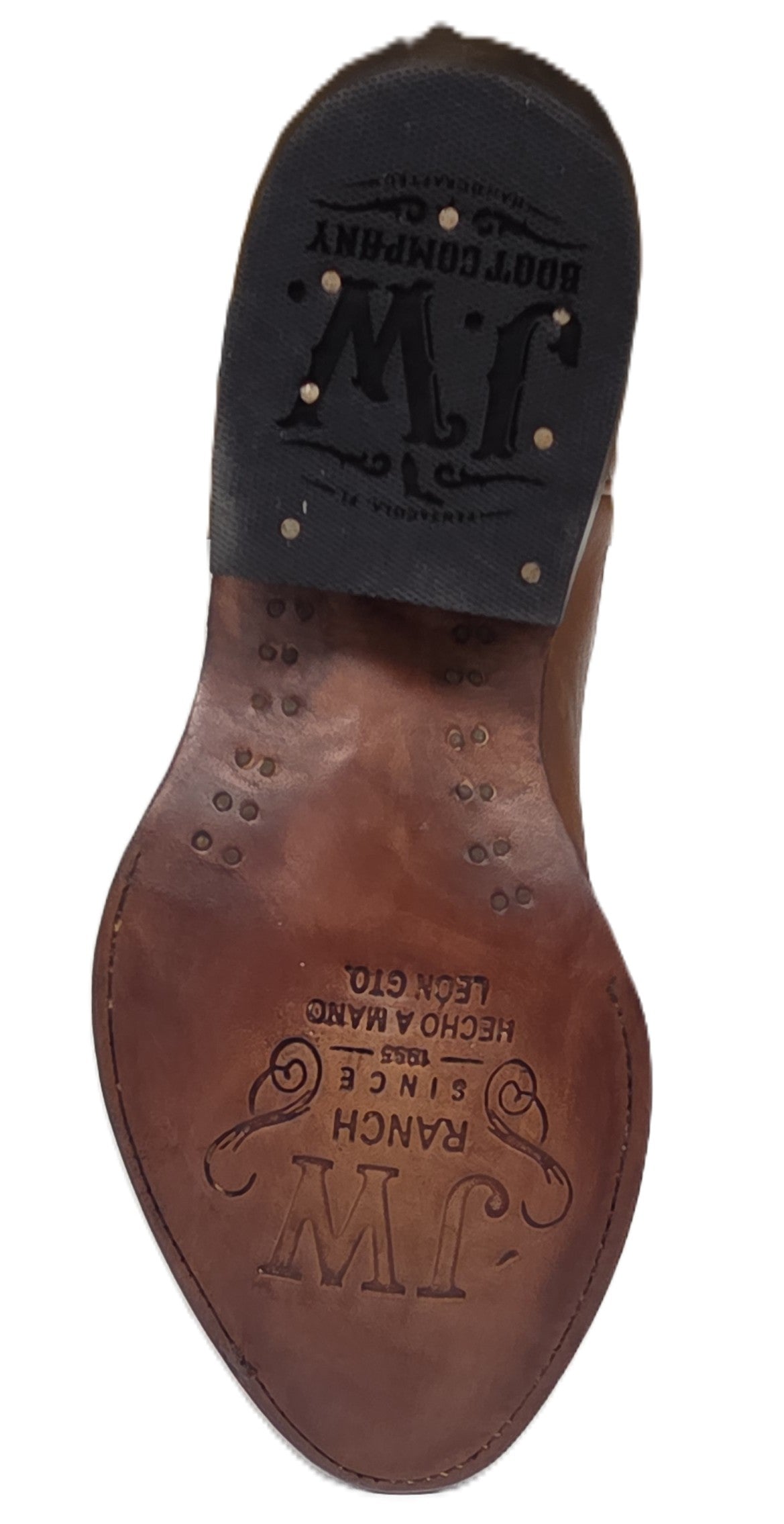 J.W. BOOT CO - "THE DIVA" DEERSKIN SIDE ZIP