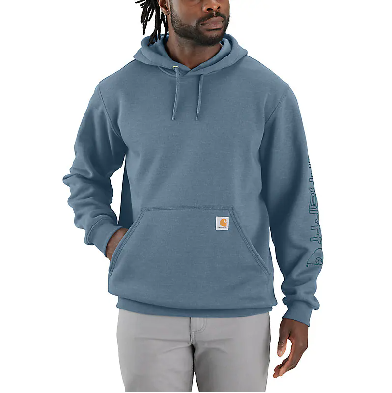 CARHARTT - LOOSE FIT MIDWEIGHT LOGO SLEEVE GRAPHIC SWEATSHIRT - K288-HH5