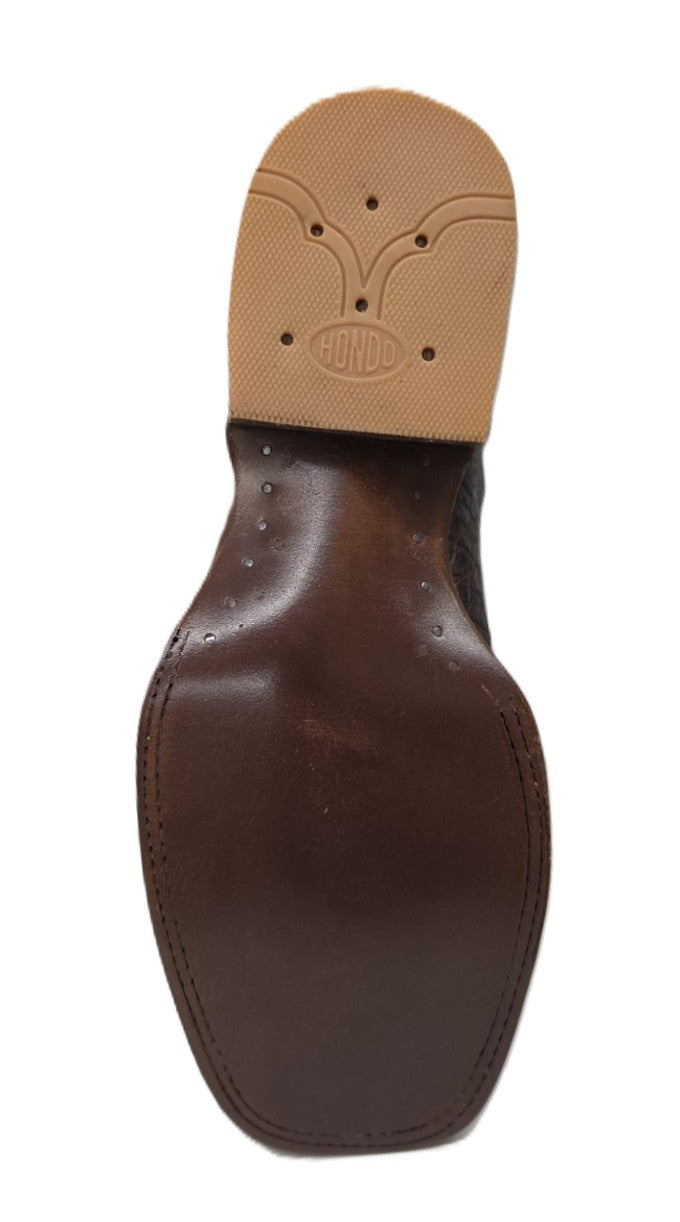 HONDO - 13" BROWN CAIMAN BELLY BROWN VOLCANO