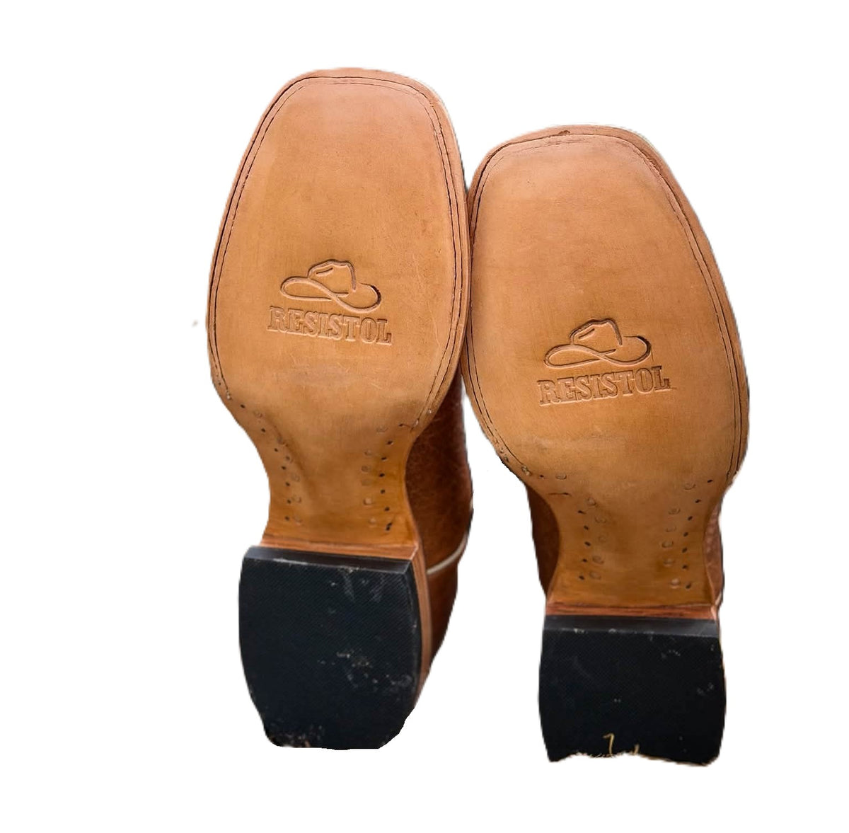RESISTOL - TAN BISON SQUARE TOE