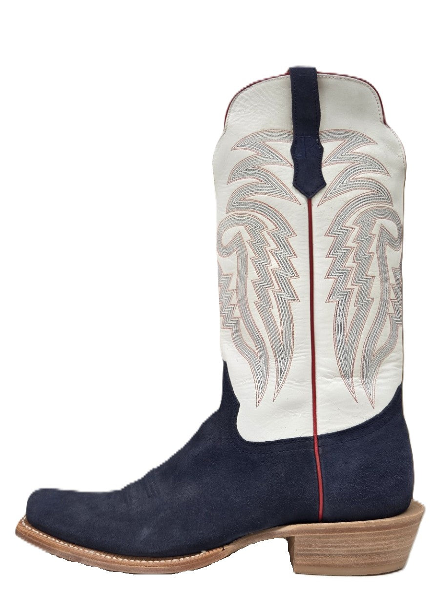 R. WATSON - 13" NARROW SQUARE TOE ROUGHOUT