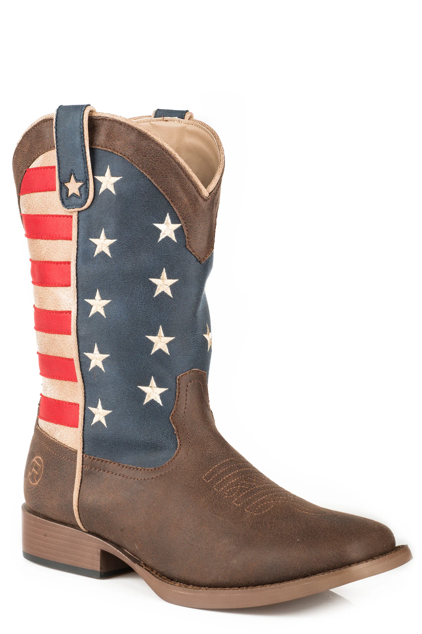 ROPER - AMERICAN PATRIOT BROWN - BIG KIDS - 09-119-1902-0380