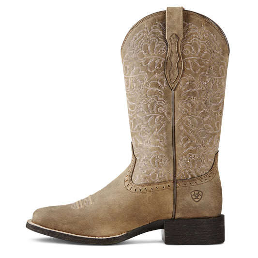 ARIAT - WOMEN'S ROUND UP REMUDA WIDE SQUARE TOE WESTERN BOOT