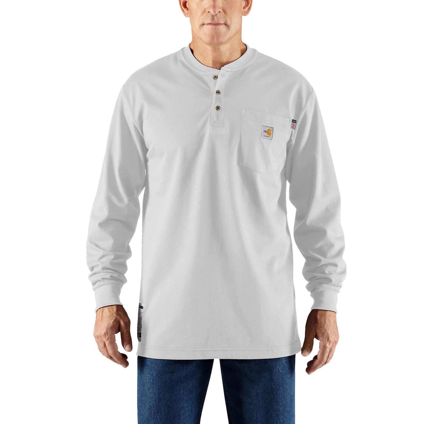 CARHARTT FR - FR FORCE DEARBORN LOOSE LS HENLEY - 100237