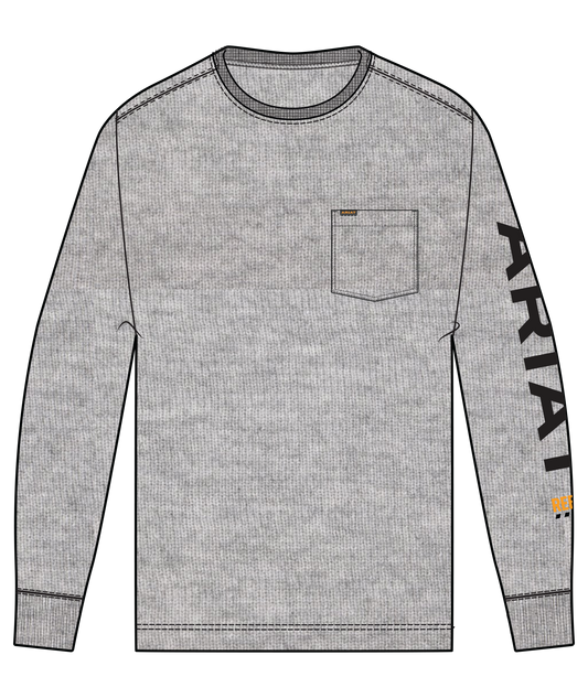 ARIAT - REBAR COTTON STRONG STANDARD LOGO POCKET T-SHIRT - 10062754