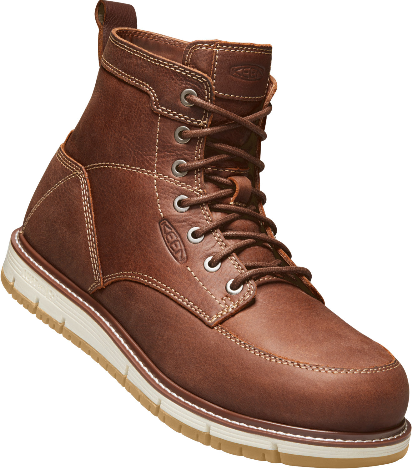 KEEN - 6" MEN'S SAN JOSE (ALUMINUM TOE) - GINGERBREAD