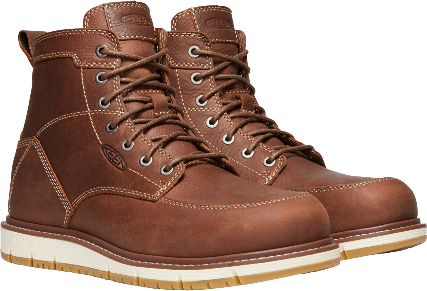 KEEN - 6" MEN'S SAN JOSE (ALUMINUM TOE) - GINGERBREAD