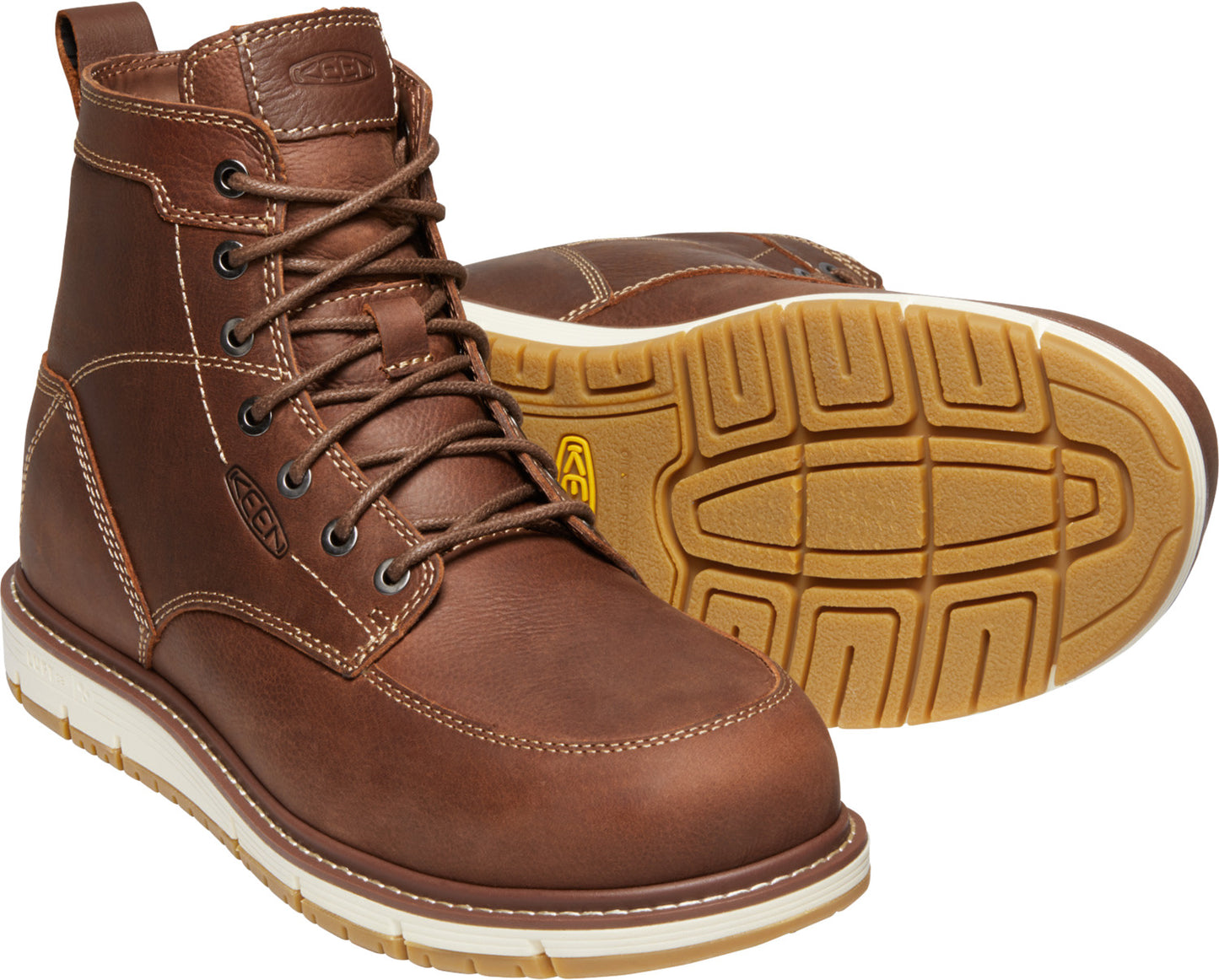 KEEN - 6" MEN'S SAN JOSE (ALUMINUM TOE) - GINGERBREAD