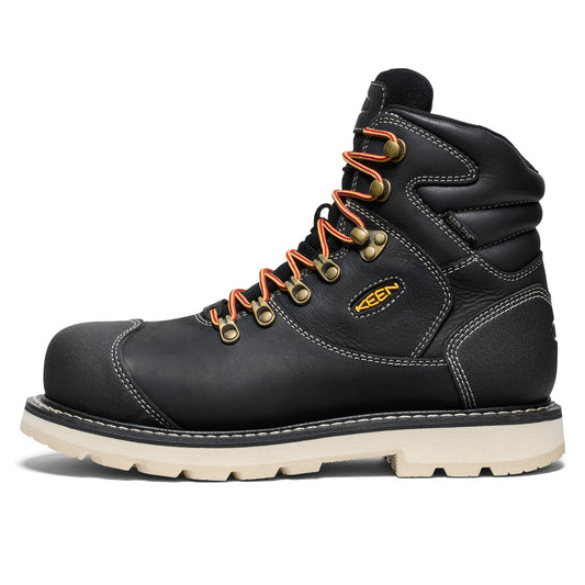 KEEN - 6" CINCINNATI+ 90° HEEL BOOT - WATERPROOF (CARBON-FIBER TOE) - 1029873