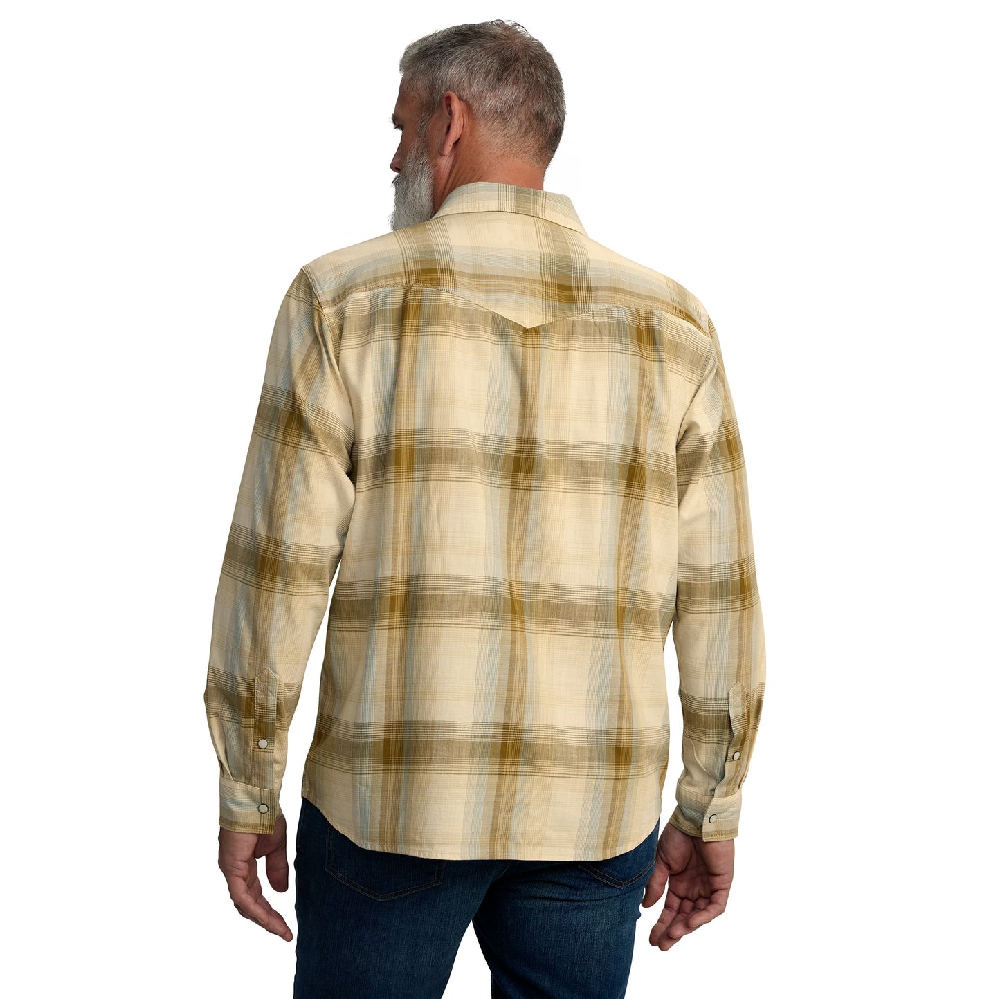CARHARTT - MONTANA RUGGED FLEX RELAXED FIT LIGHTWEIGHT LONG-SLEEVE SNAP-FRONT PLAID SHIRT - 106756
