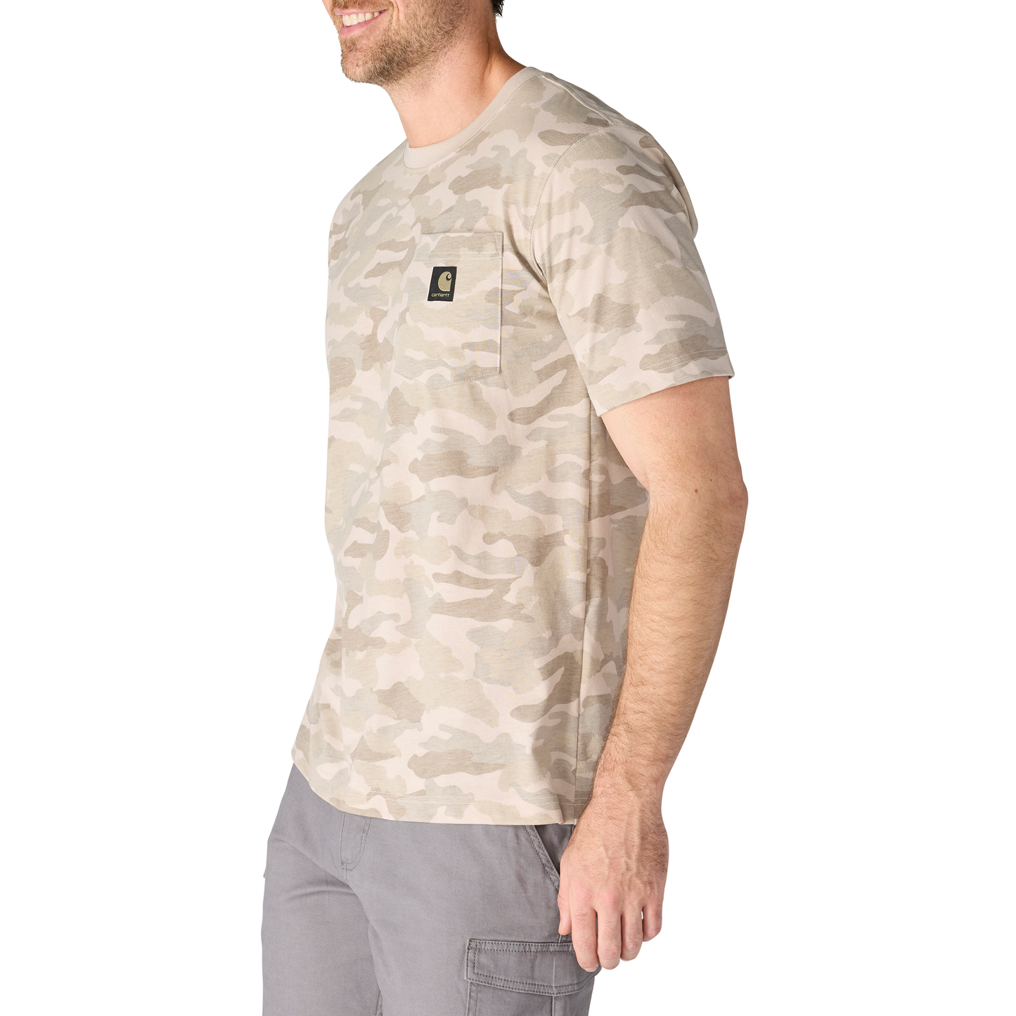 CARHARTT - IRVINE RELAXED CAMO T-SHIRT - 107298