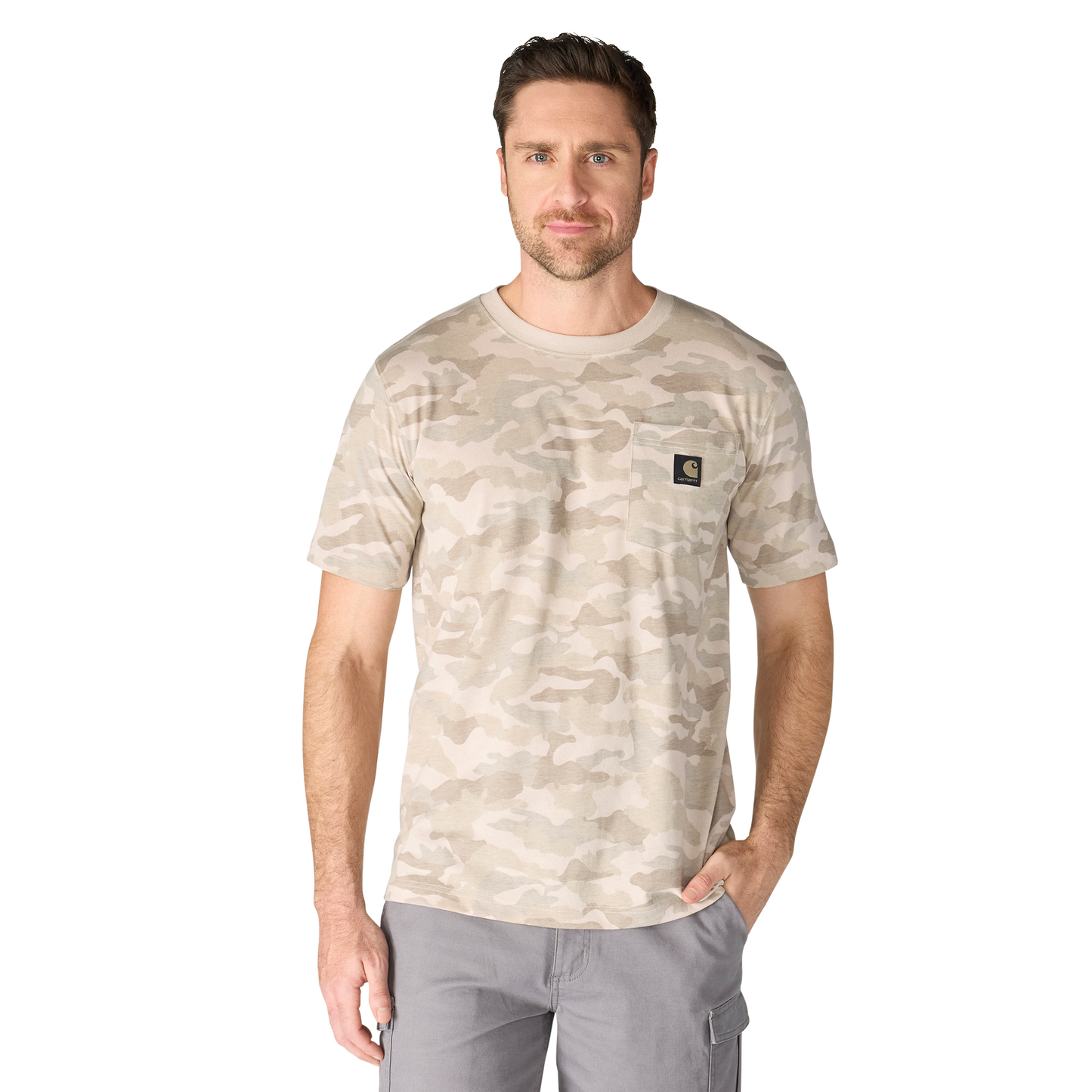 CARHARTT - IRVINE RELAXED CAMO T-SHIRT - 107298