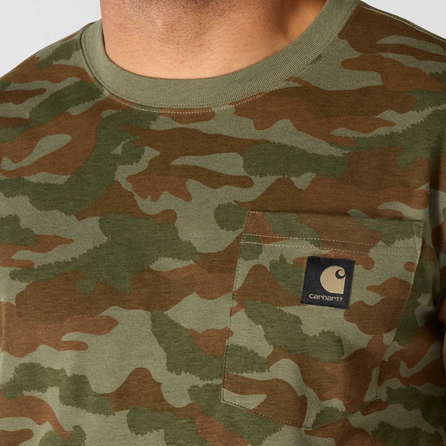 CARHARTT - IRVINE RELAXED CAMO T-SHIRT - 107298