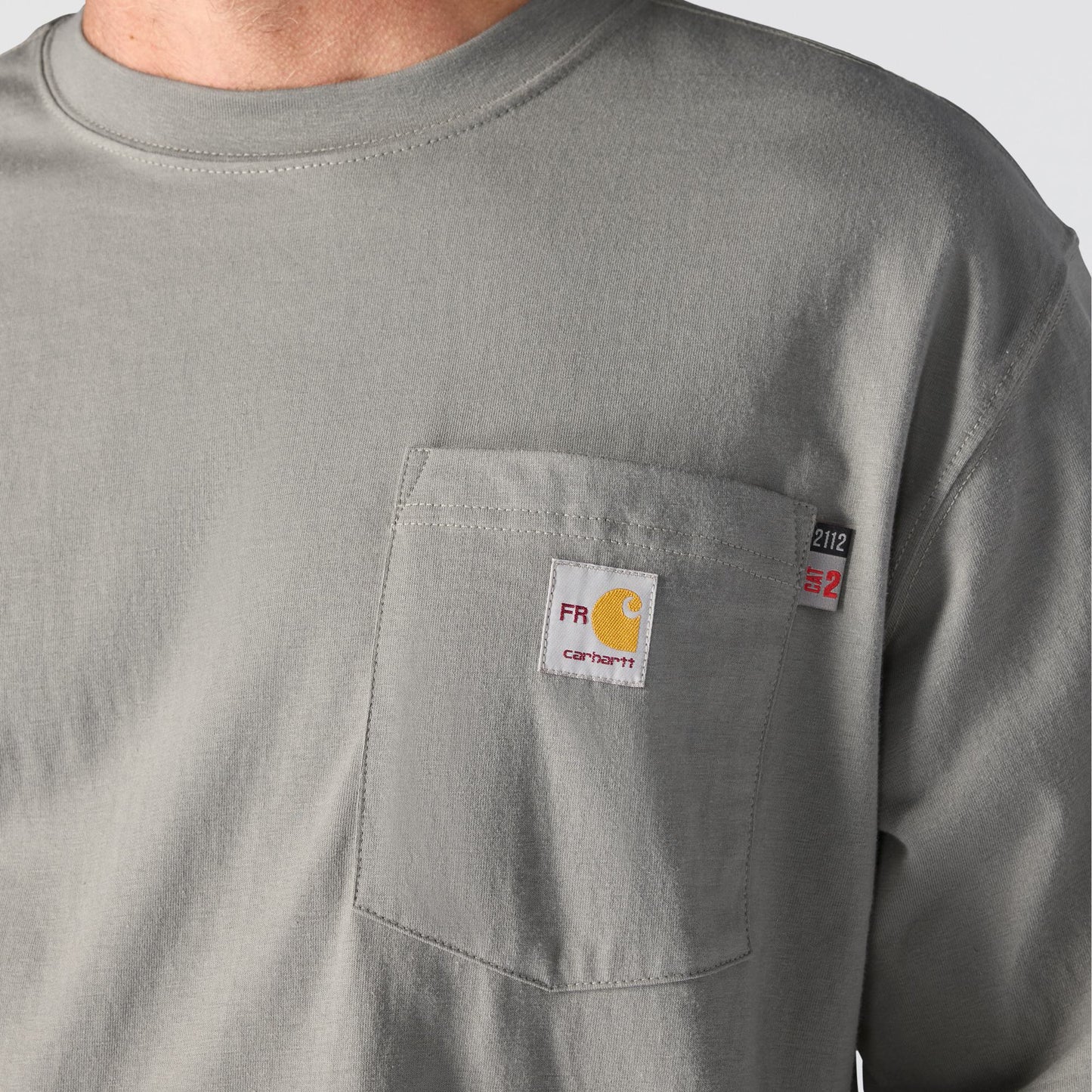 CARHARTT FR - FR FORCE IRVINE LOOSE LS FLAMES T-SHIRT - 107364