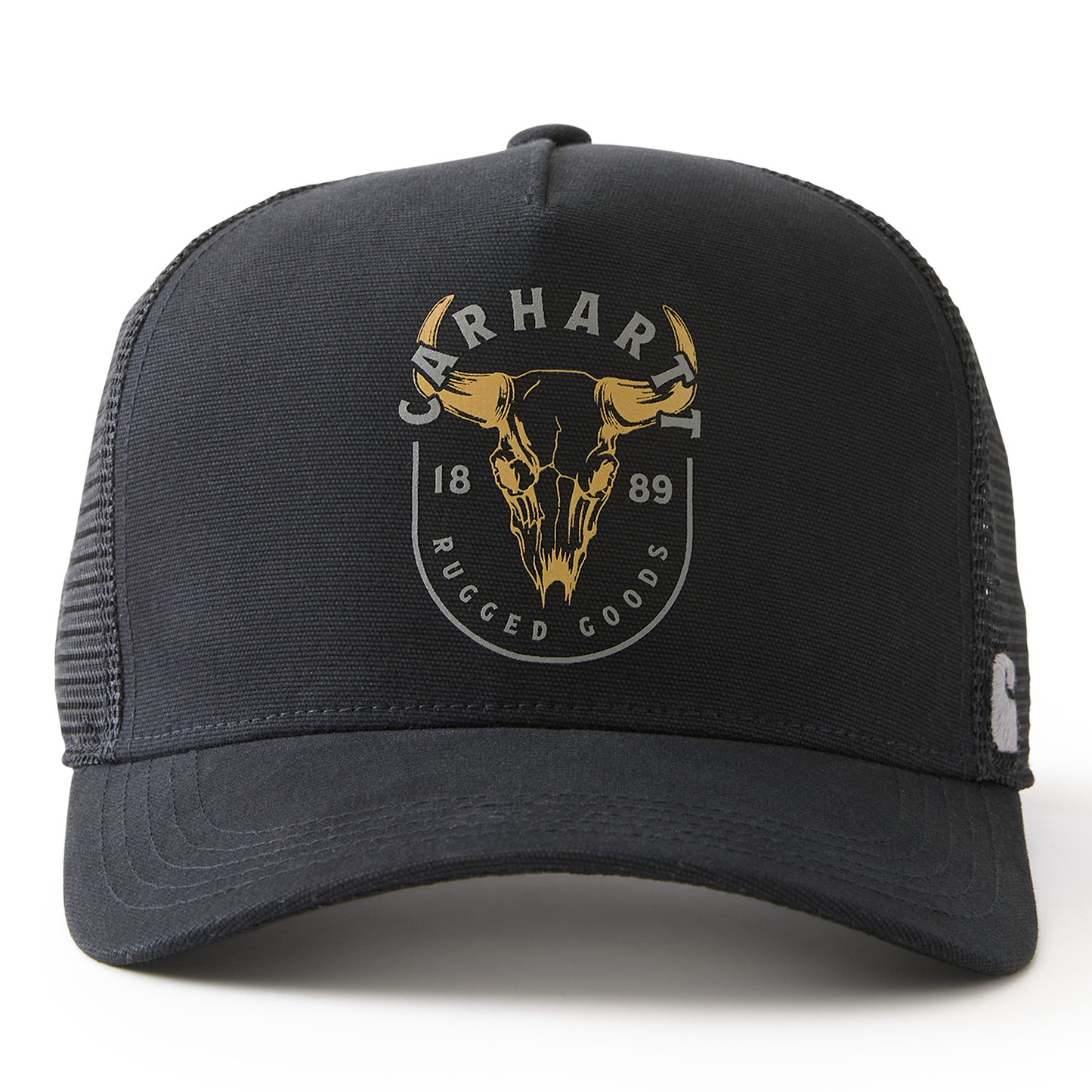 CARHARTT - CANVAS MESH-BACK SKULL GRAPHIC CAP - 107474
