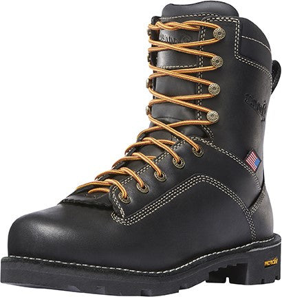DANNER - 8" QUARRY - WATERPROOF - AMERICAN MADE (ALLOY TOE) - 17311