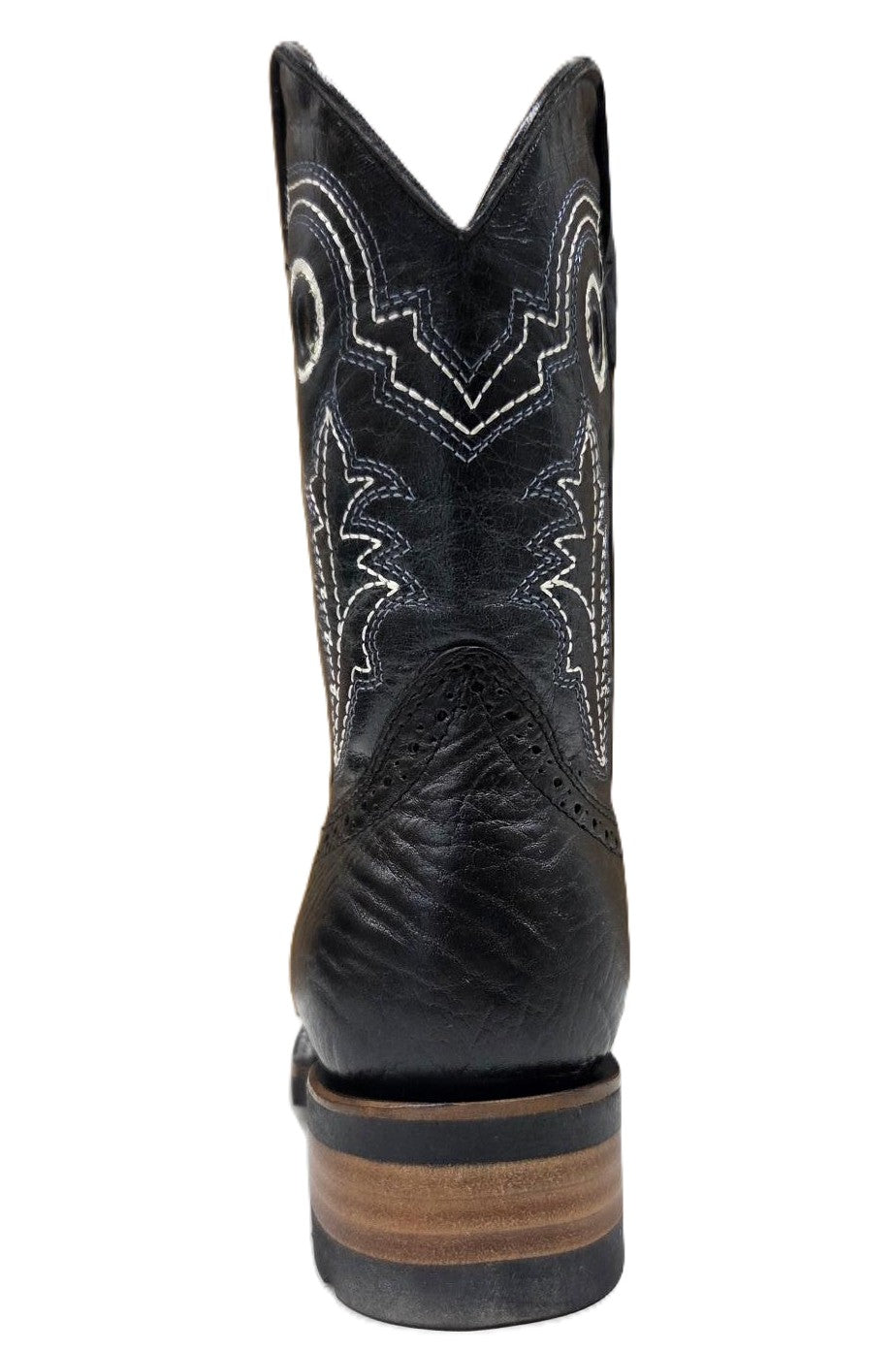 BLACKHAWK - BLACK BULL SHOULDER KIDS WESTERN BOOT - 3001