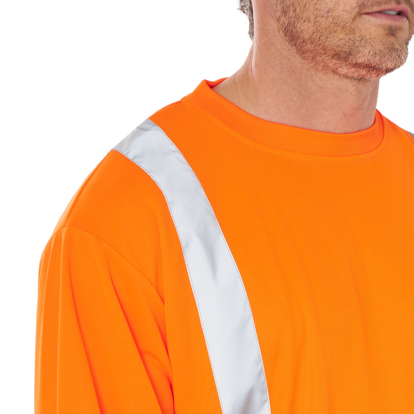 WRANGLER - WRANGLER RIGGS WORKWEAR HIGH VISIBILITY LONG SLEEVE T-SHIRT - 3W722SO