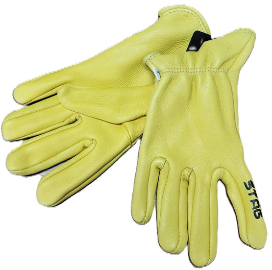 GOLDEN STAG - SEAMLESS PALM DEERSKIN LEATHER GLOVES - 402