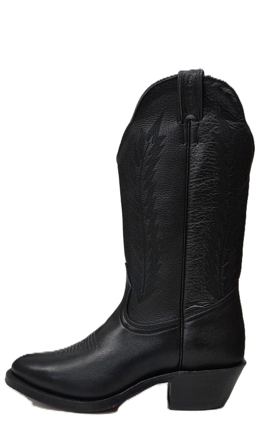 BOULET - WOMENS DEER TAN WESTERN BOOT - 4074