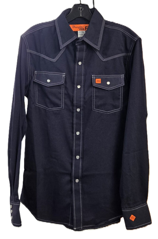 WRANGLER FR - FLAME RESISTANT 20X SNAP LONG SLEEVE SHIRT