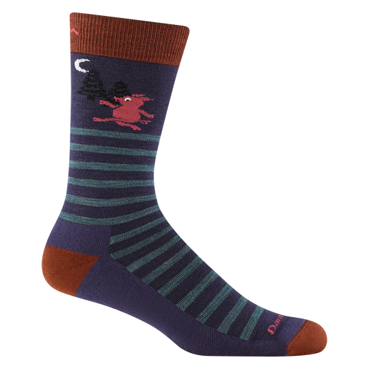 DARN TOUGH VERMONT - WILD LIFE CREW LIGHTWEIGHT WITH CUSHION - 6096