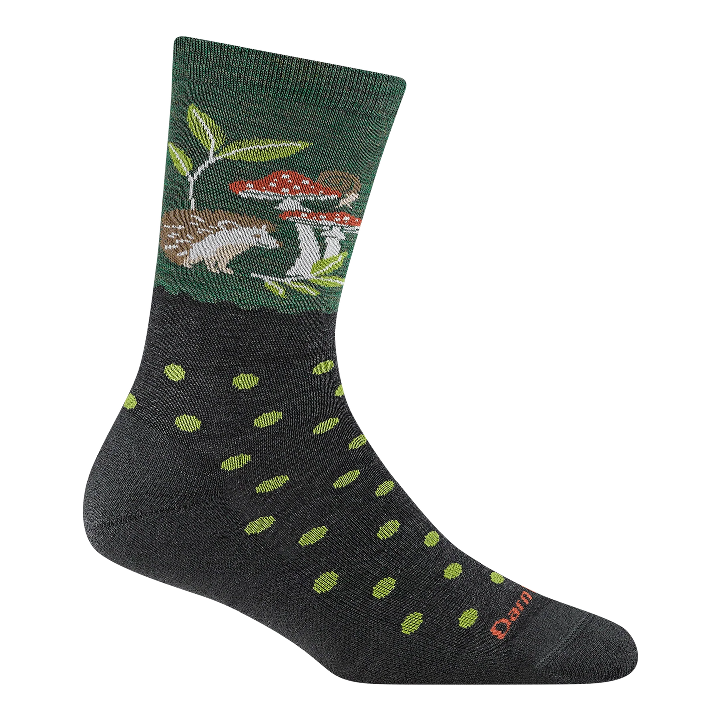 DARN TOUGH VERMONT - WILD LIFE CREW LIGHTWEIGHT WITH CUSHION - 6105