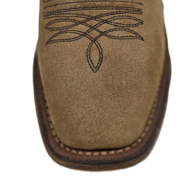 NOCONA - MEN'S CUTTER TOE SUEDED WESTERN BOOT