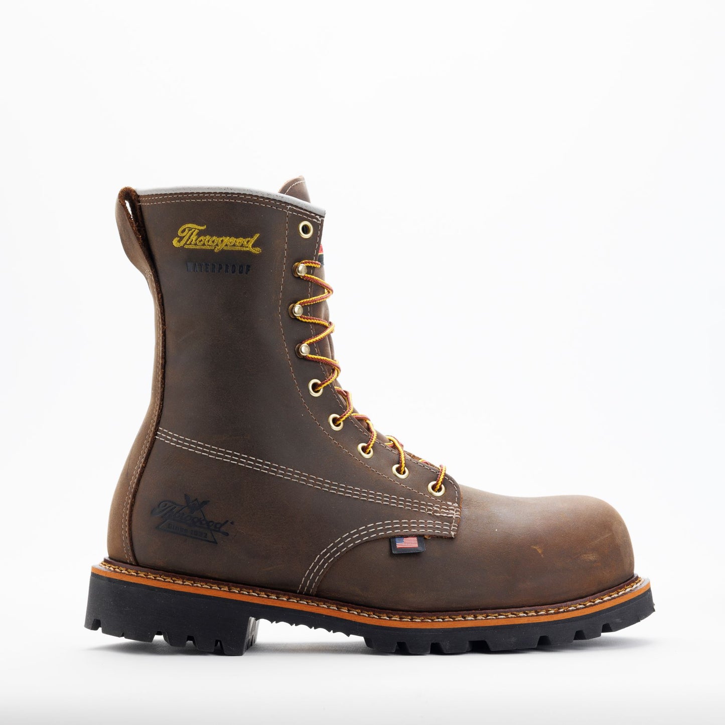 THOROGOOD - 8" AMERICAN LEGACY - CRAZY HORSE - WATERPROOF - AMERICAN MADE (NANO TOE)  - 804-4248