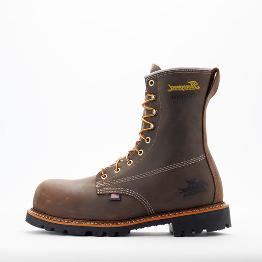 THOROGOOD - 8" AMERICAN LEGACY - CRAZY HORSE - WATERPROOF - AMERICAN MADE (NANO TOE)  - 804-4248