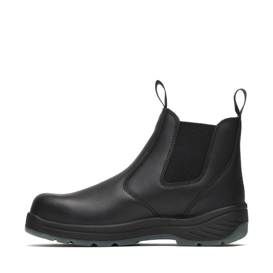 THOROGOOD - 6" BLACK QUICK RELEASE STATION BOOT WITH TRANSLUCENT BOTTOM (COMPOSITE TOE)