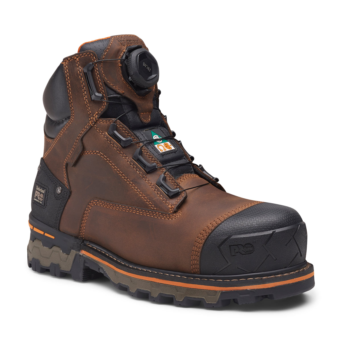 TIMBERLAND PRO - 6" BOONDOCK BOA WORK BOOT -WATERPROOF (COMPOSITE TOE)