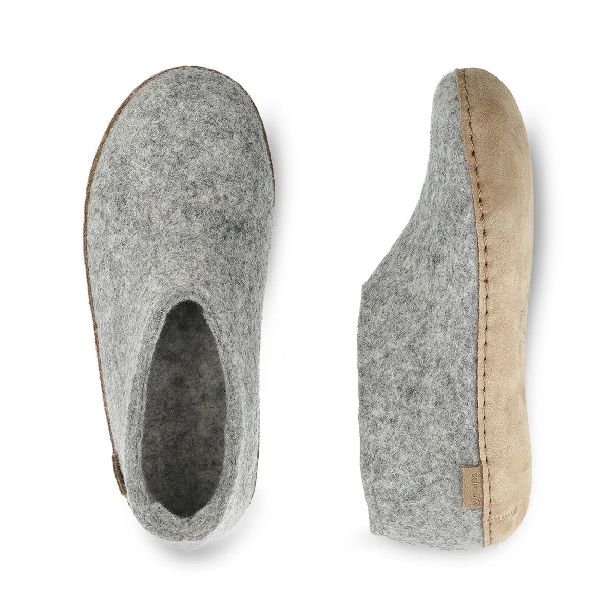 GLERUPS - SLIP-ON SHOE LEATHER SOLE - A-01-00