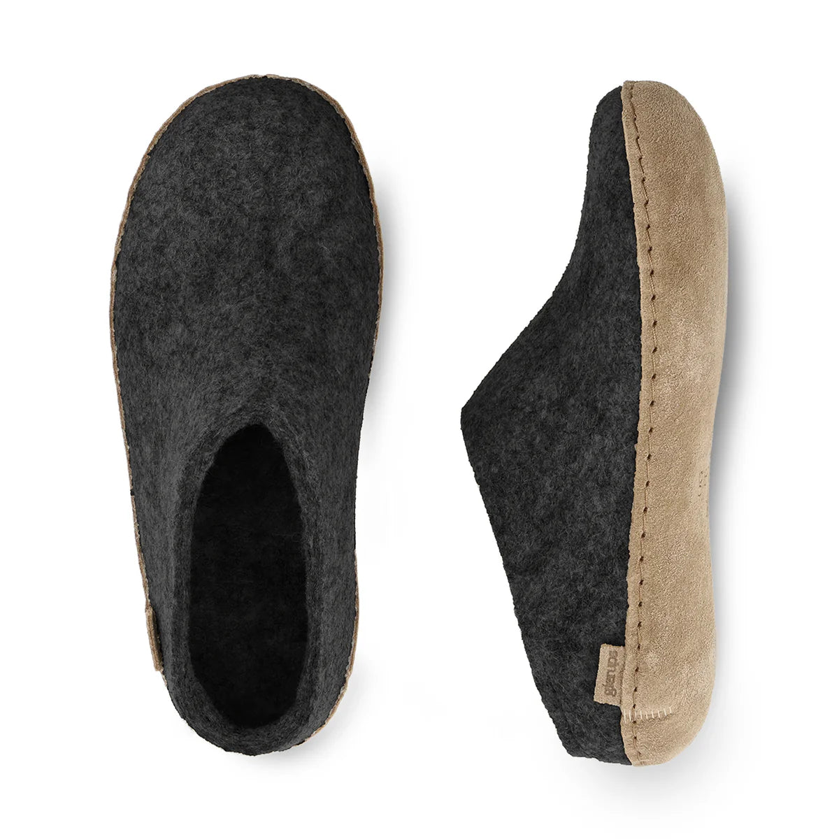 GLERUPS - SLIP-ON WITH LEATHER SOLE