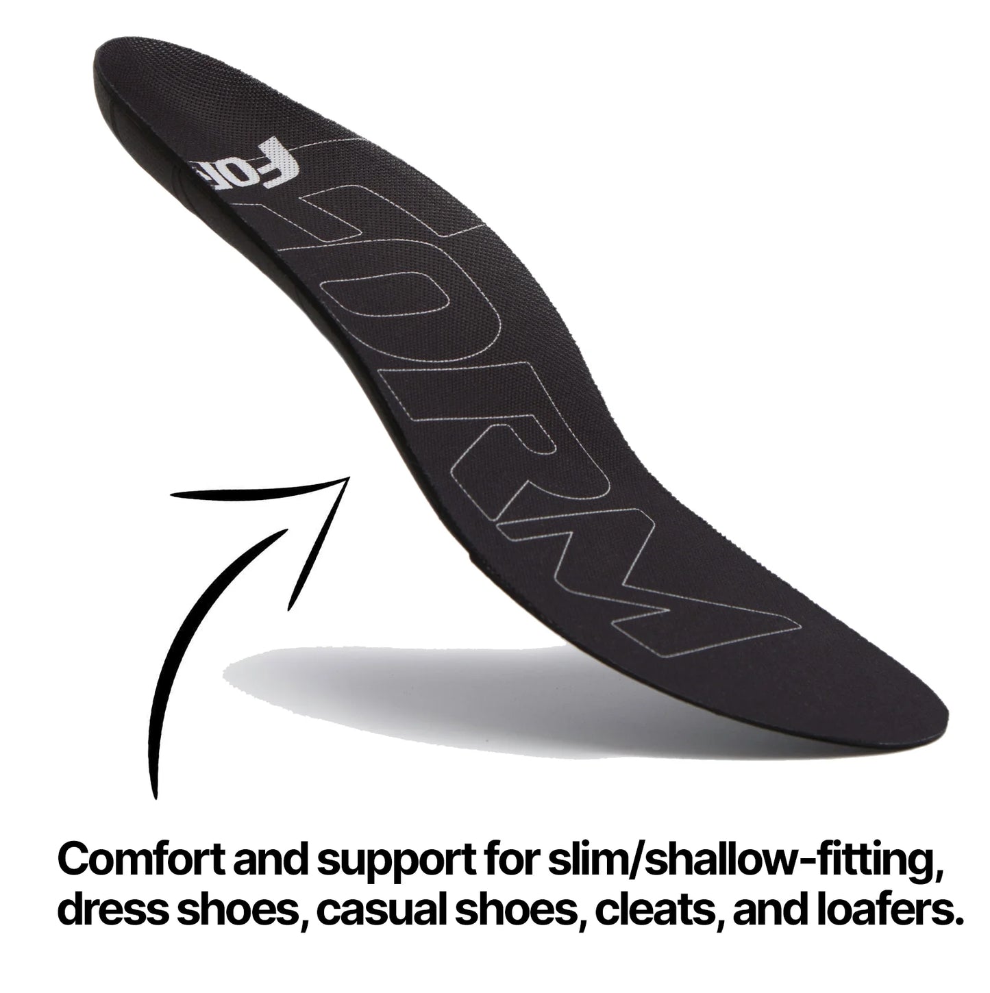FORM INSOLES - MAXIMUM SUPPORT - THIN FIT
