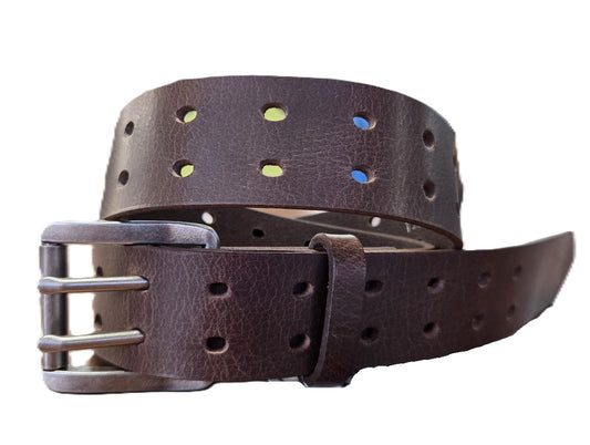 COUNTRY VALUE - REBEL LEATHER BELT - 130-36