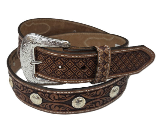 TONY LAMA - SLVR VALL WESTERN BELT