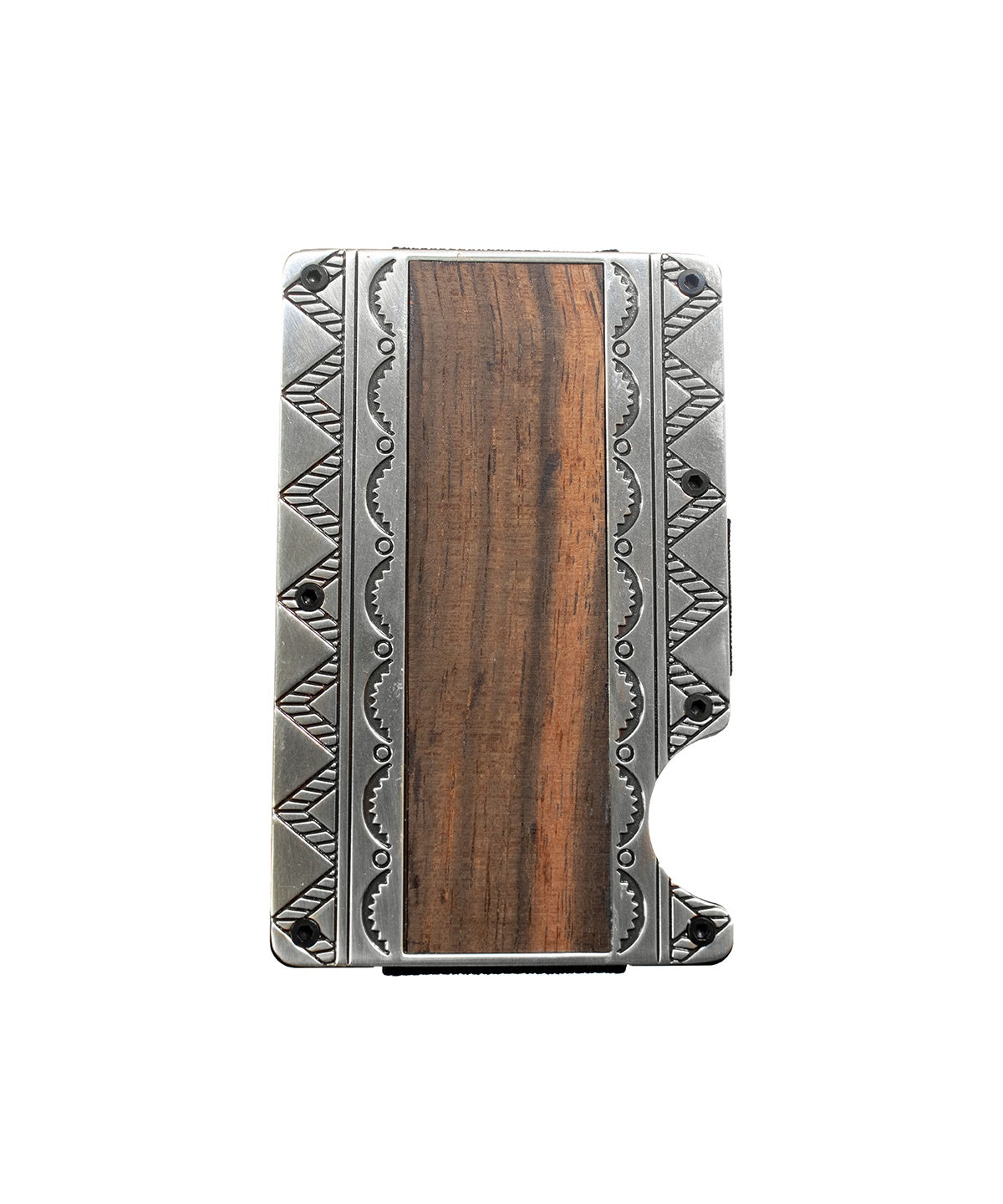 M&F - 3D UTILITY SMART WALLET WOOD INLAY - D250016202