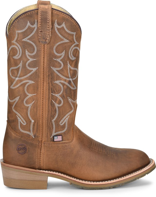 DOUBLE H - 12" DYLAN ROUND TOE - AMERICAN MADE - DH1552