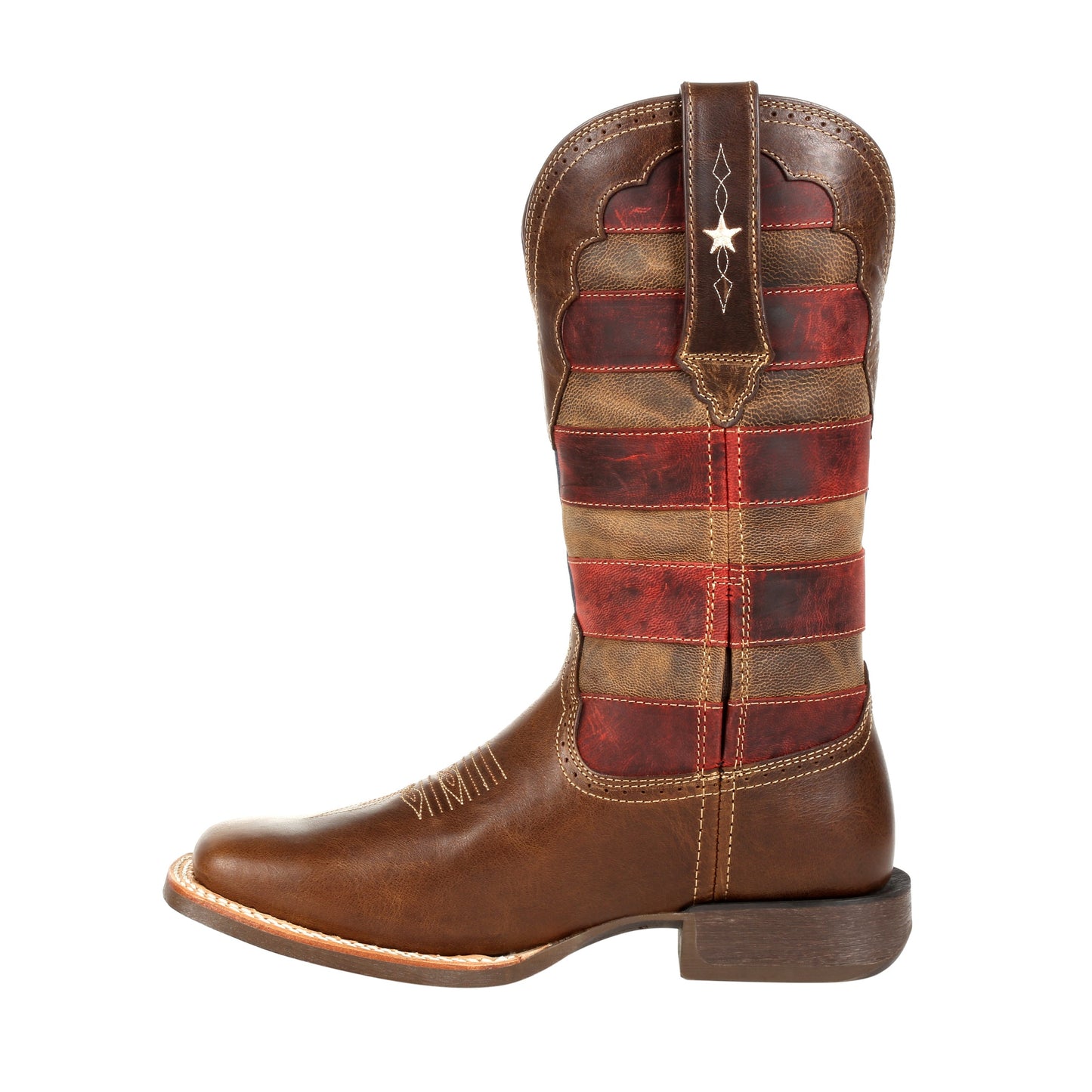 DURANGO - LADY REBEL PRO VINTAGE FLAG WESTERN BOOT - DRD0393