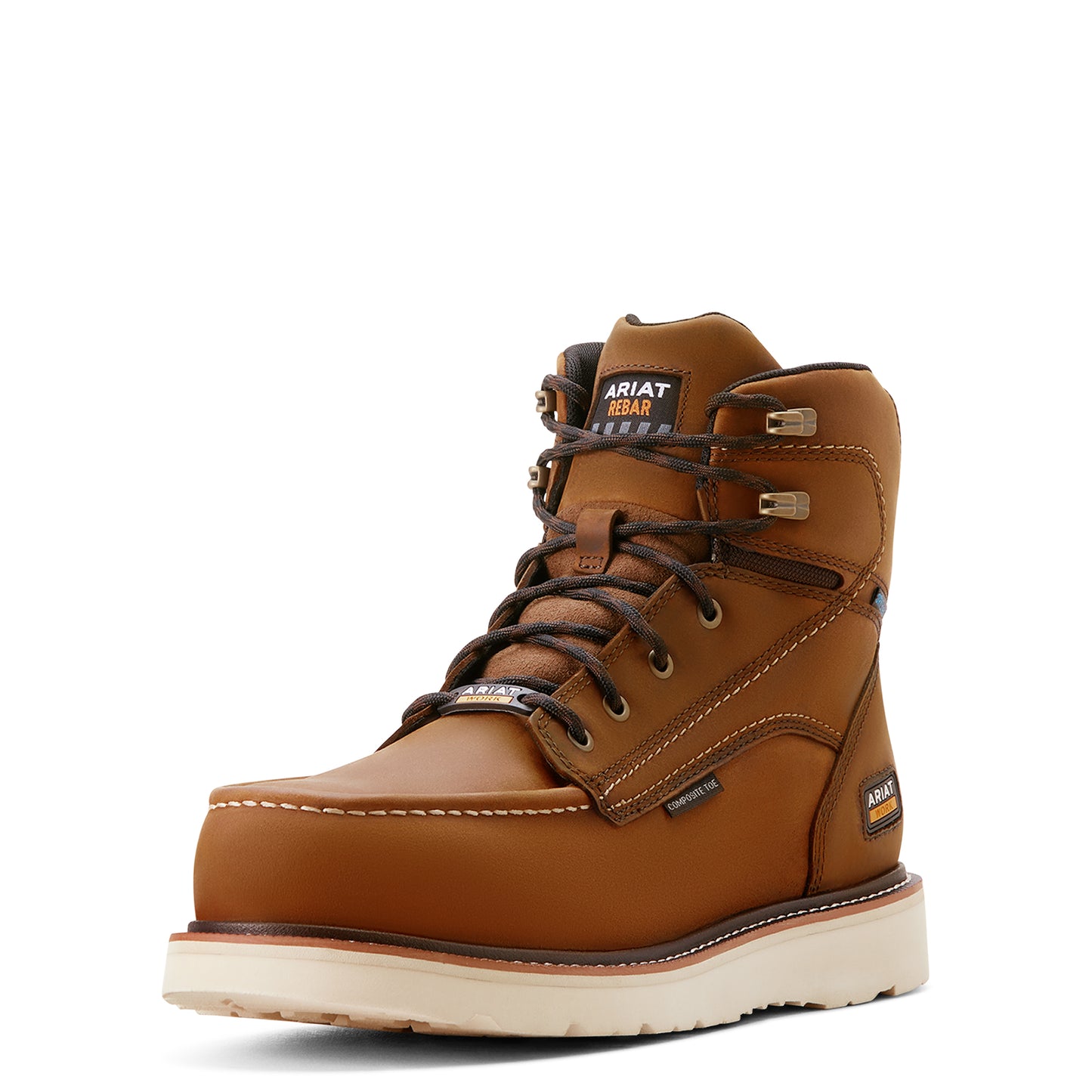 ARIAT - 6" REBAR WEDGE WORK BOOT - WATERPROOF (COMPOSITE TOE) - 10053615