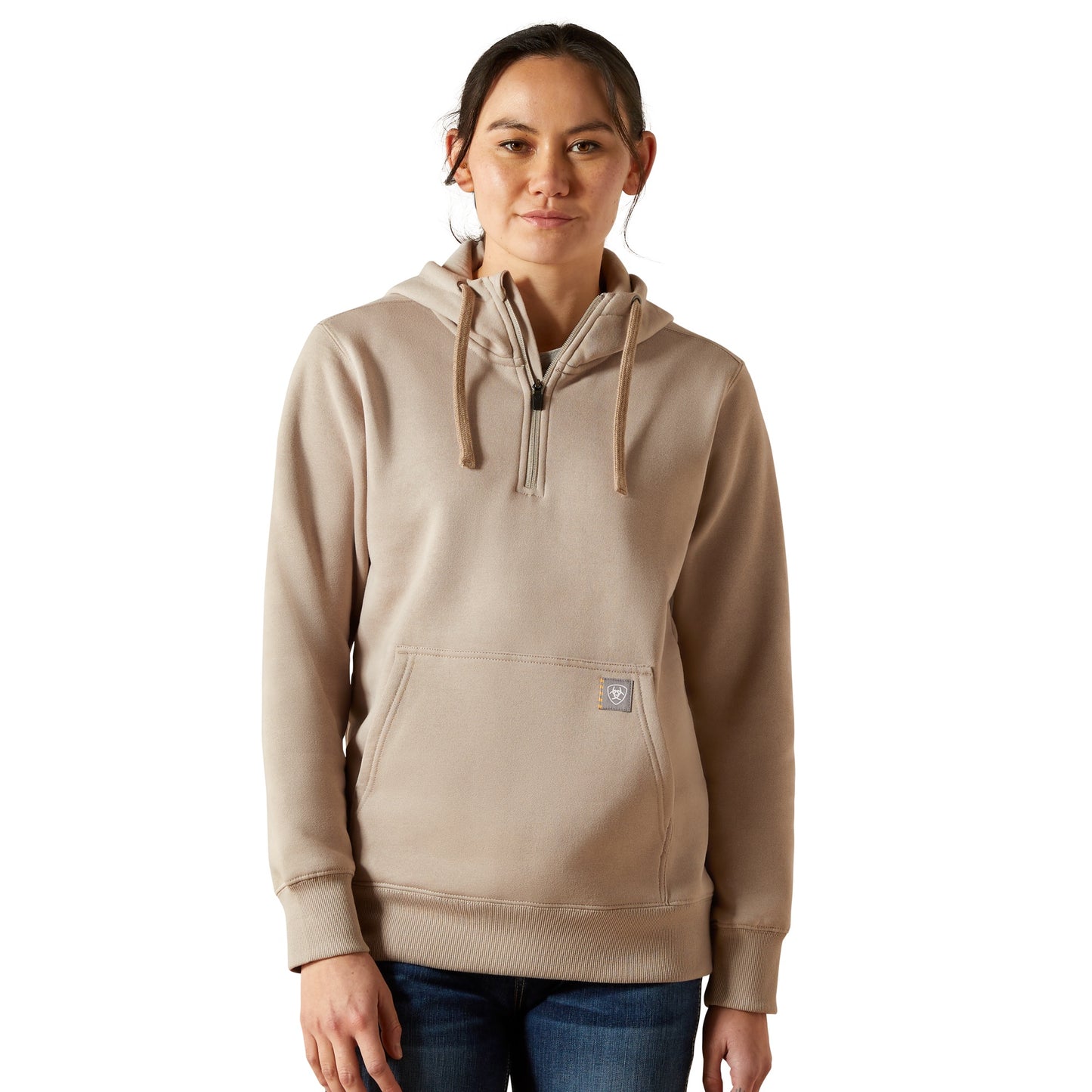 ARIAT - WOMEN'S REBAR SKILL SET 1/2 ZIP HOODIE - 10062653