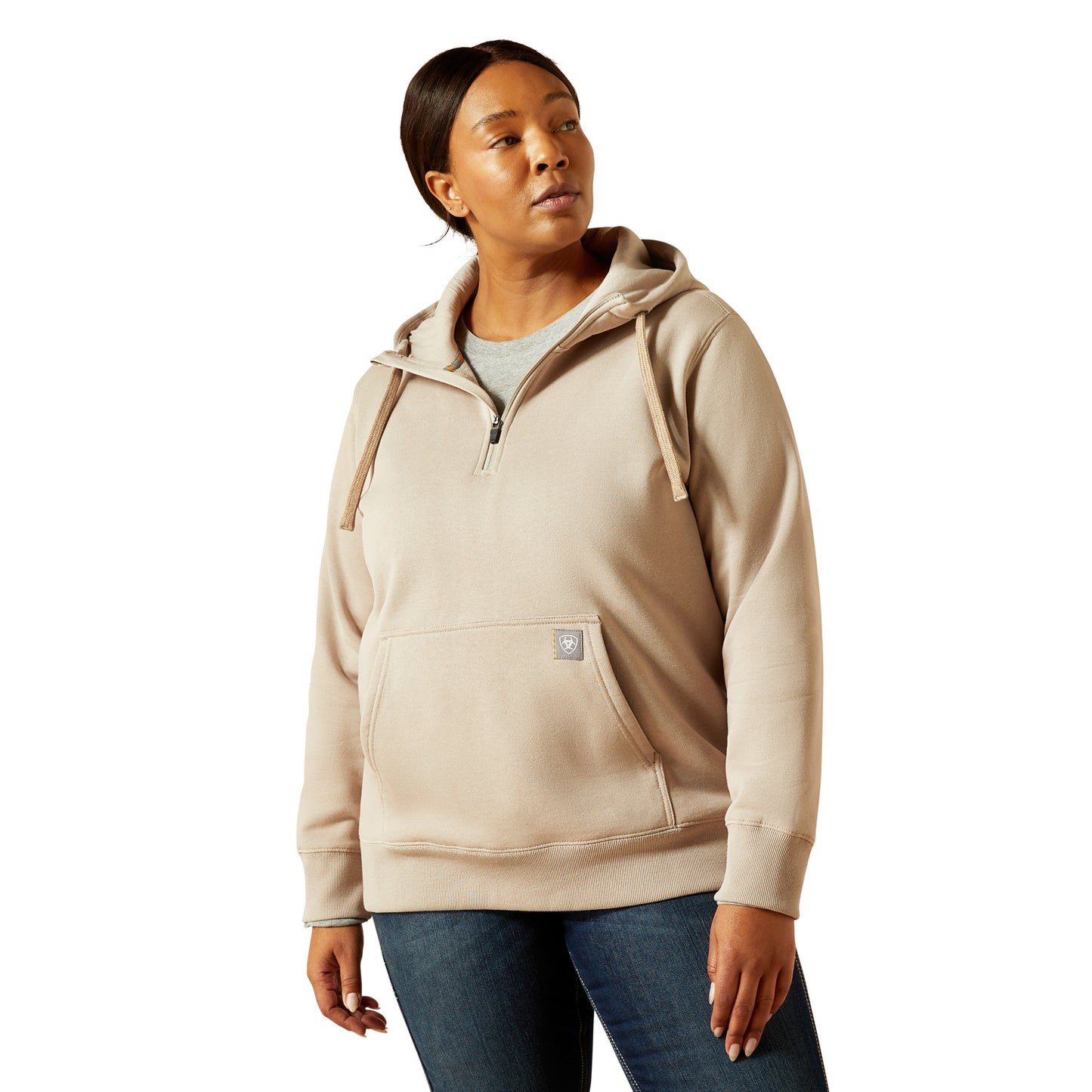 ARIAT - WOMEN'S REBAR SKILL SET 1/2 ZIP HOODIE - 10062653