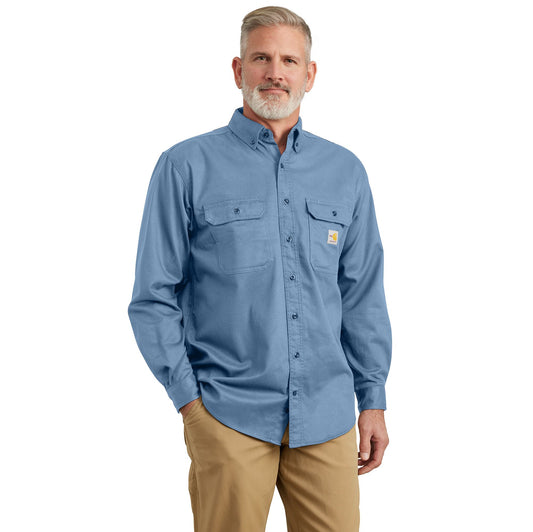 CARHARTT FR - FLAME RESISTANT LOOSE FIT MIDWEIGHT TWILL LONG-SLEEVE SHIRT - FRS160